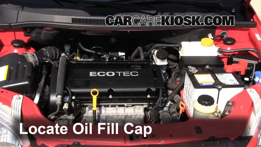 2009 Pontiac G3 1.6L 4 Cyl. Oil
